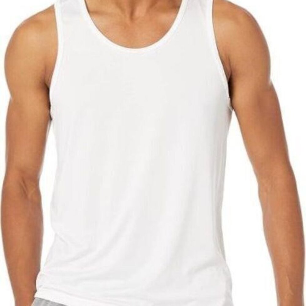 Amazon Essentials Men's Sleeveless Stretch Tank Top Shirt Large NEW